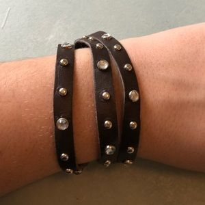 Leather bracelet
